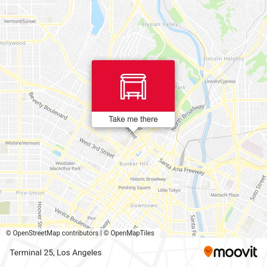 Terminal 25 map