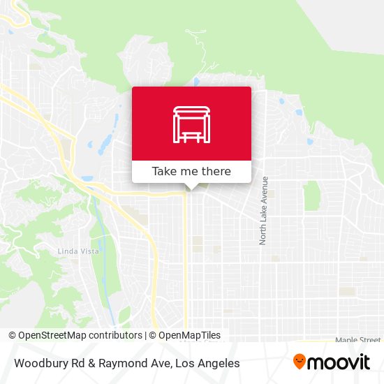 Mapa de Woodbury Rd & Raymond Ave