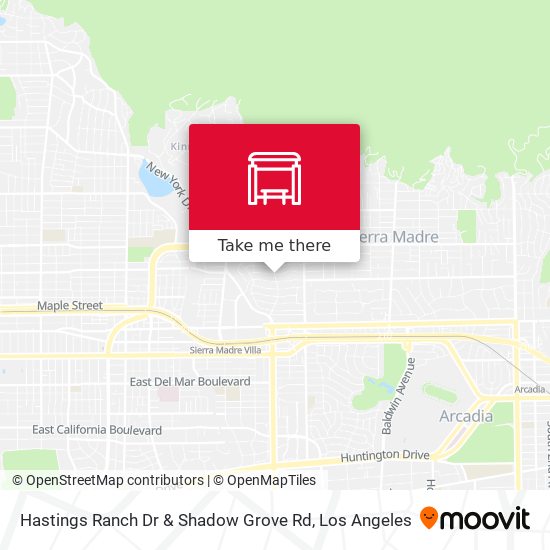Hastings Ranch Dr & Shadow Grove Rd map
