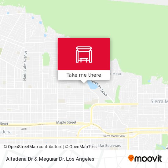 Mapa de Altadena Dr & Meguiar Dr