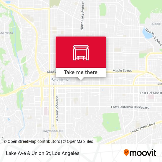 Mapa de Lake Ave & Union St