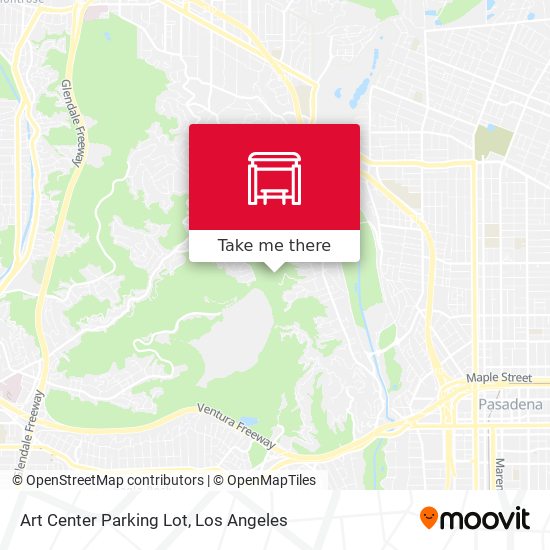 Mapa de Art Center Parking Lot
