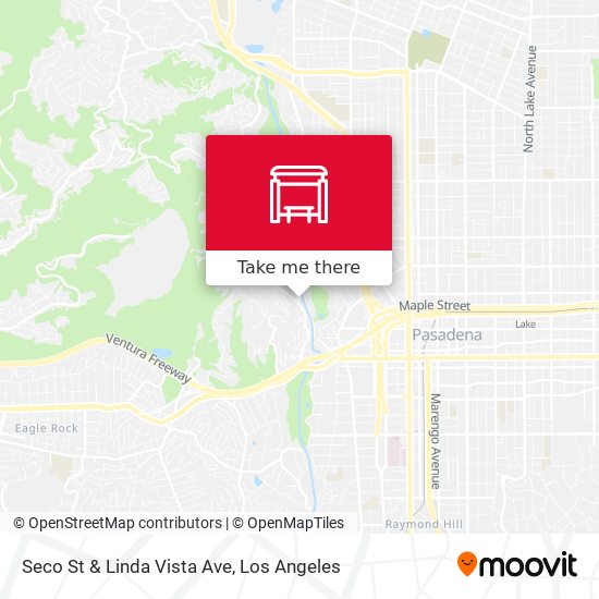 Mapa de Seco St & Linda Vista Ave