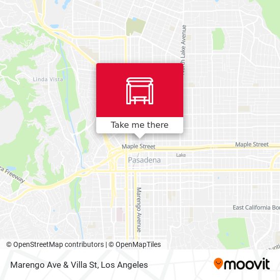 Marengo Ave & Villa St map