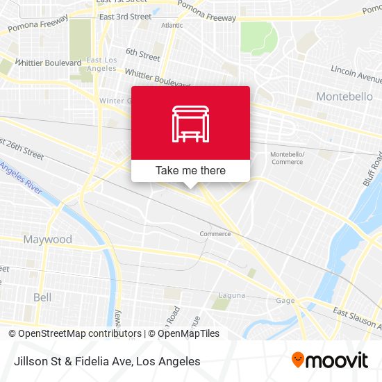 Jillson St & Fidelia Ave map