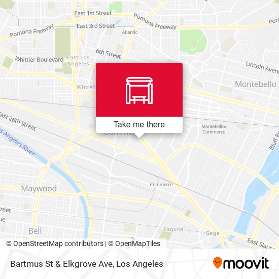 Bartmus St & Elkgrove Ave map