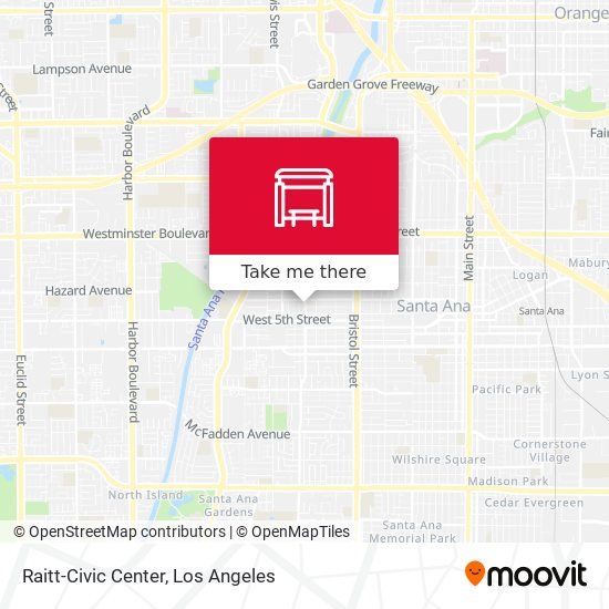 Raitt-Civic Center map