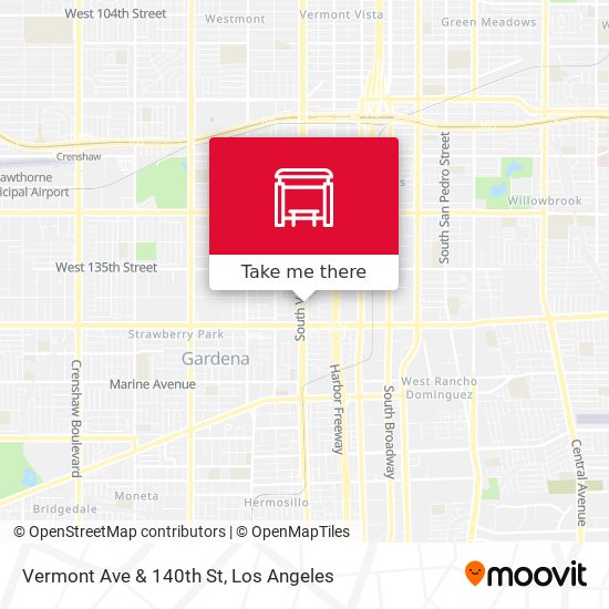 Vermont Ave & 140th St map