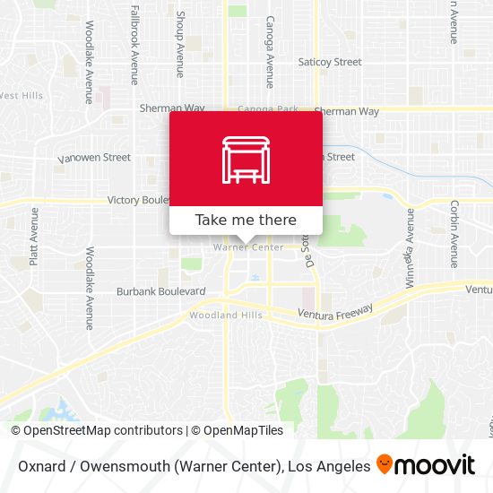Mapa de Oxnard / Owensmouth (Warner Center)