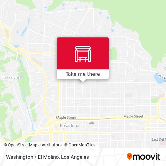 Mapa de Washington / El Molino