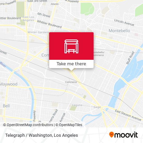 Telegraph / Washington map