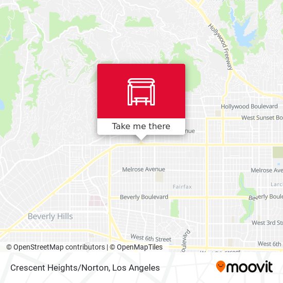Mapa de Crescent Heights/Norton