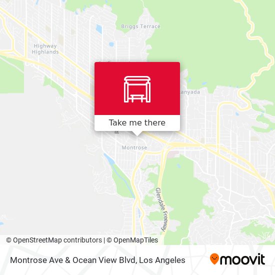 Montrose Ave & Ocean View Blvd map