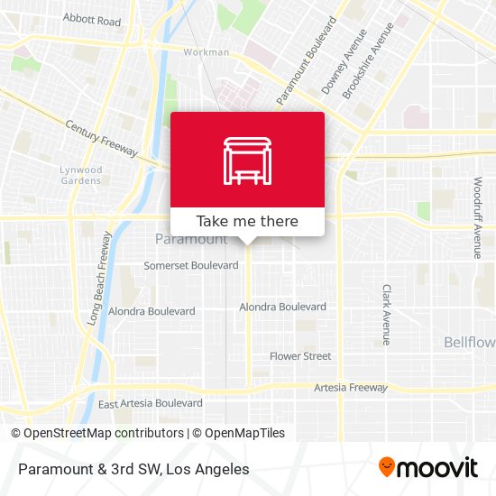 Paramount & 3rd SW map