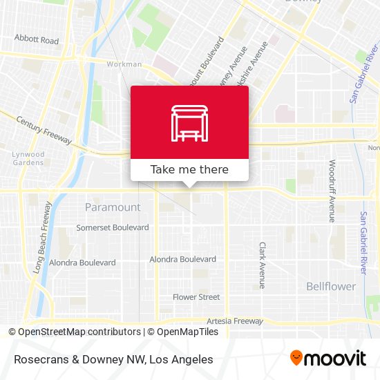 Rosecrans & Downey NW map