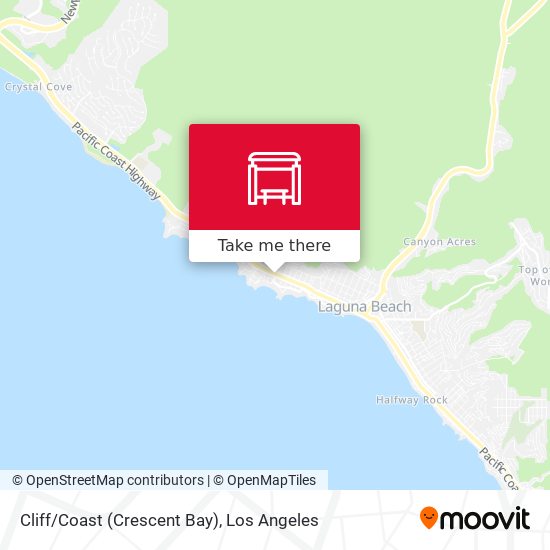 Mapa de Cliff/Coast (Crescent Bay)