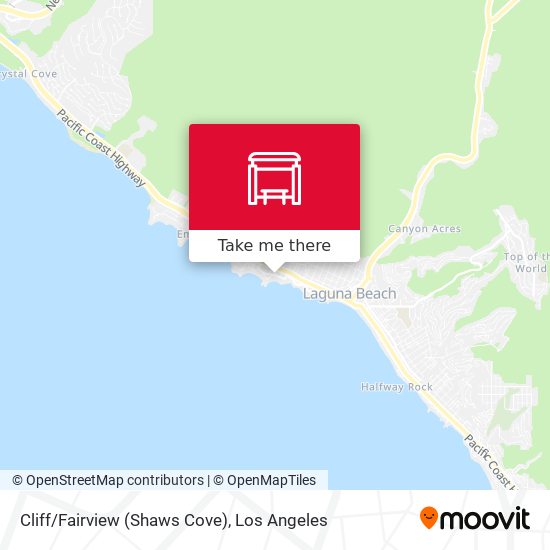Cliff/Fairview (Shaws Cove) map