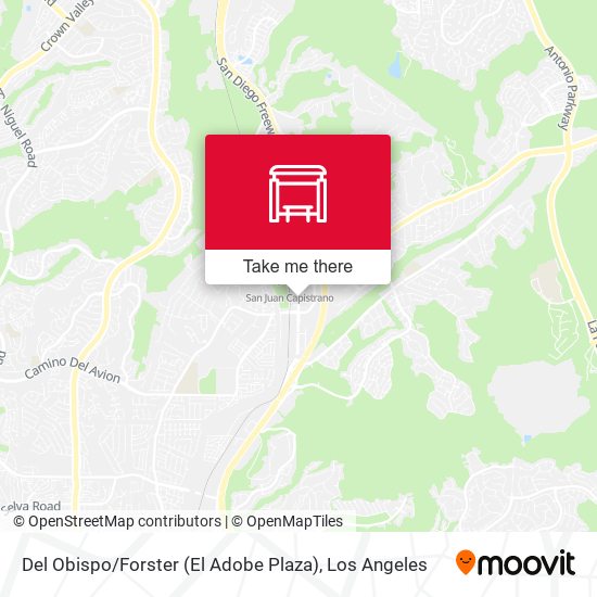 Mapa de Del Obispo / Forster (El Adobe Plaza)