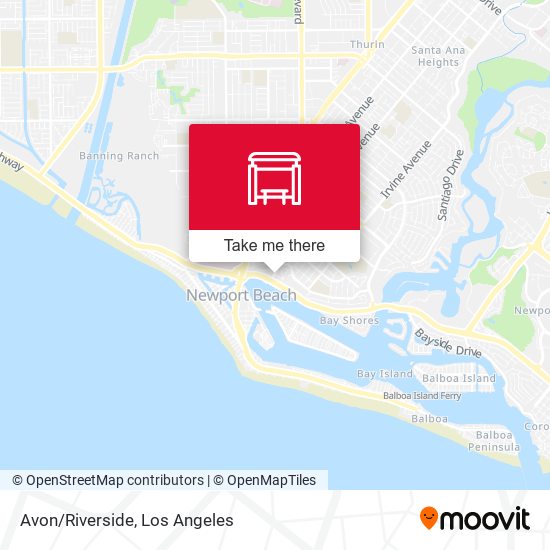 Mapa de Avon/Riverside