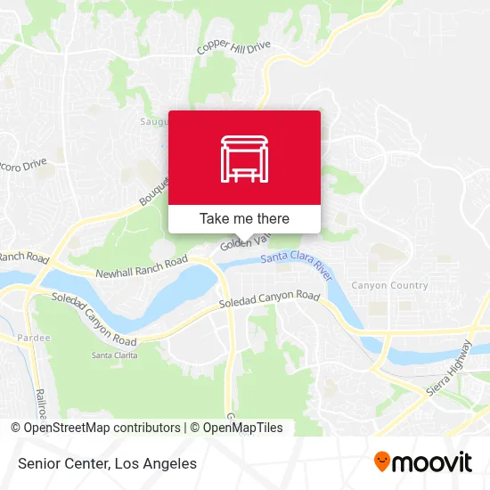 Senior Center map