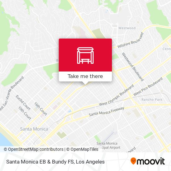 Santa Monica EB & Bundy FS map