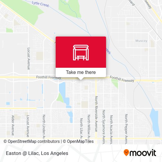 Mapa de Easton @ Lilac