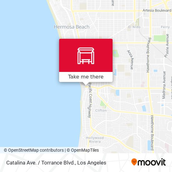 Mapa de Catalina Ave. / Torrance Blvd.