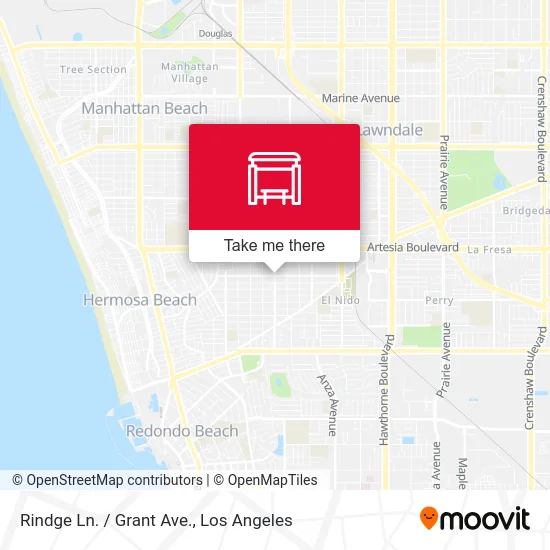 Rindge Ln. / Grant Ave. map