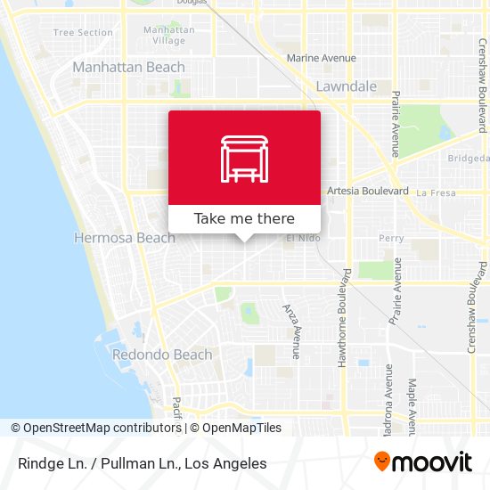 Mapa de Rindge Ln. / Pullman Ln.