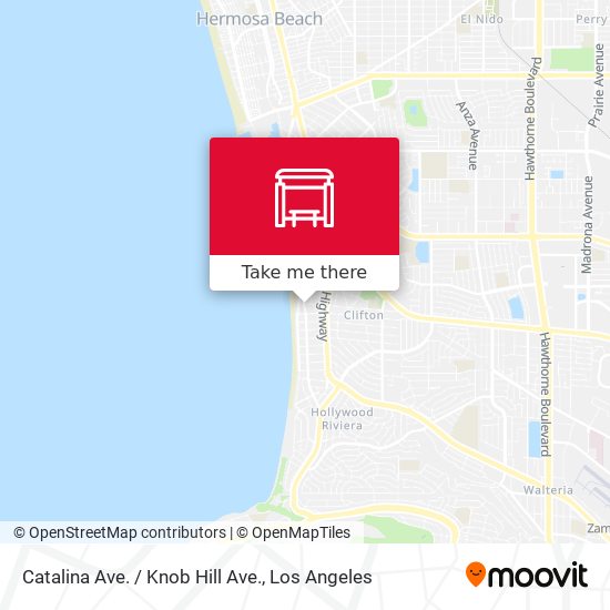 Catalina Ave. / Knob Hill Ave. map