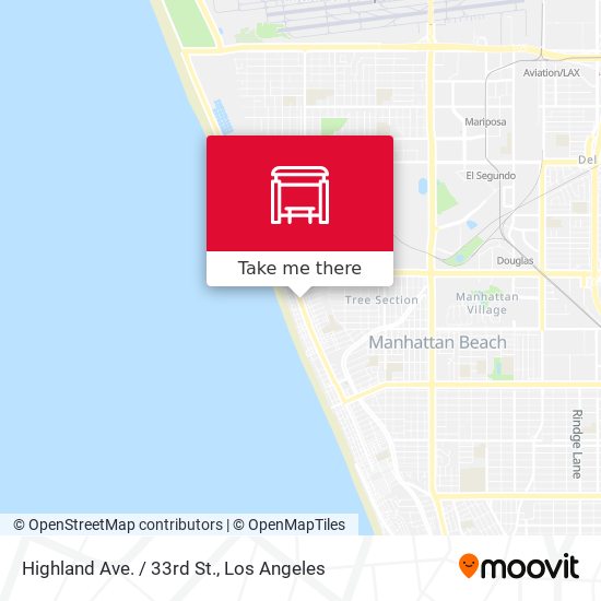 Mapa de Highland Ave. / 33rd St.