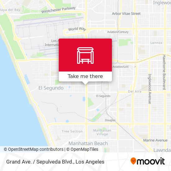 Grand Ave. / Sepulveda Blvd. map
