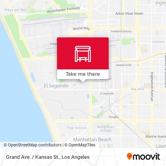 Mapa de Grand Ave. / Kansas St.