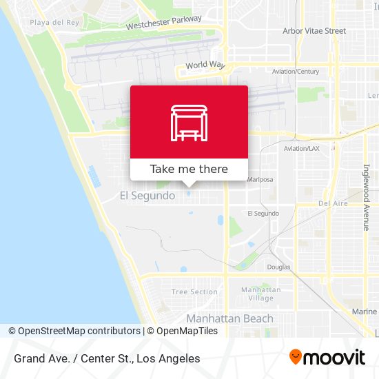 Mapa de Grand Ave. / Center St.