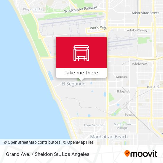 Grand Ave. / Sheldon St. map