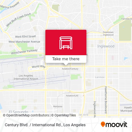 Century Blvd. / International Rd. map