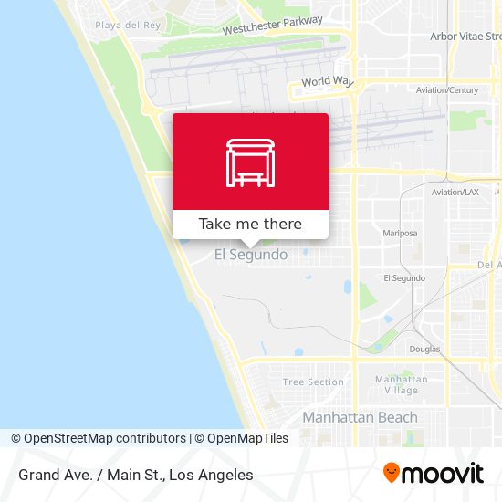 Grand Ave. / Main St. map