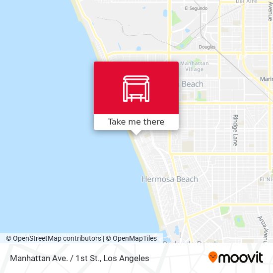 Manhattan Ave. / 1st St. map