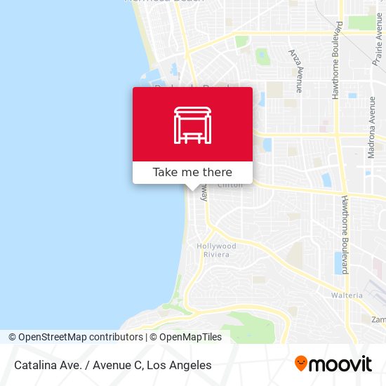 Catalina Ave. / Avenue C map