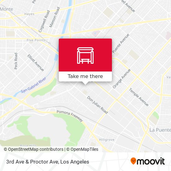 3rd Ave & Proctor Ave map