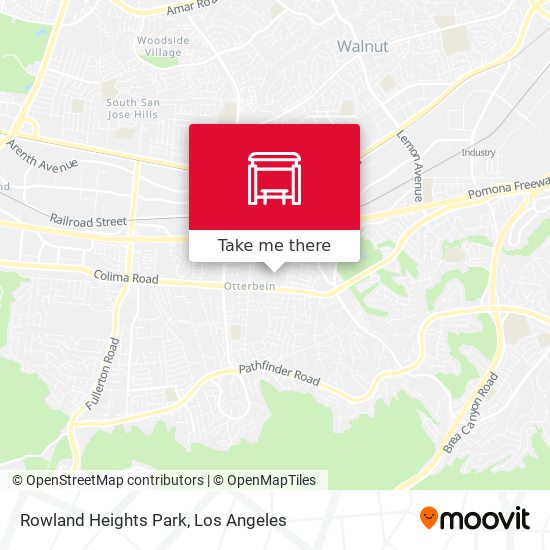 Rowland Heights Park map