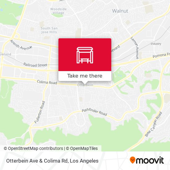 Mapa de Otterbein Ave & Colima Rd