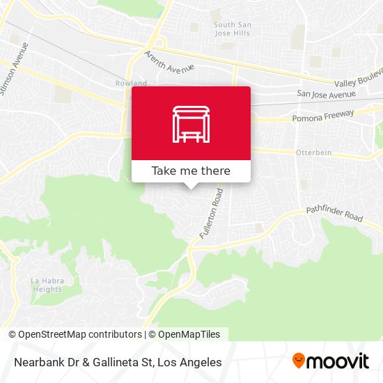 Mapa de Nearbank Dr & Gallineta St
