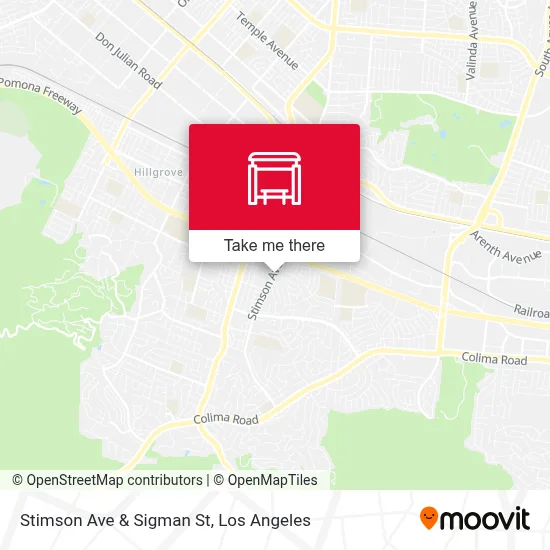 Simgman Stimson Ave & Sigman St stop - Routes, Schedules, and Fares