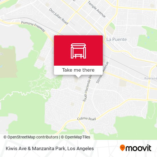 Mapa de Kiwis Ave & Manzanita Park