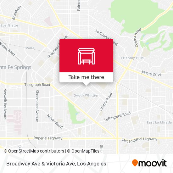 Broadway Ave & Victoria Ave map
