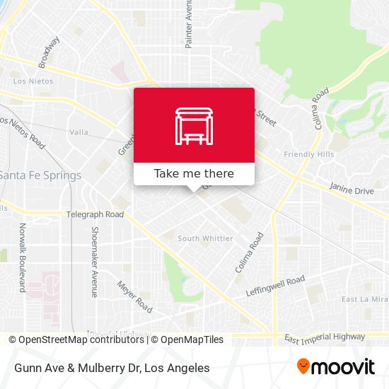 Gunn Ave & Mulberry Dr map