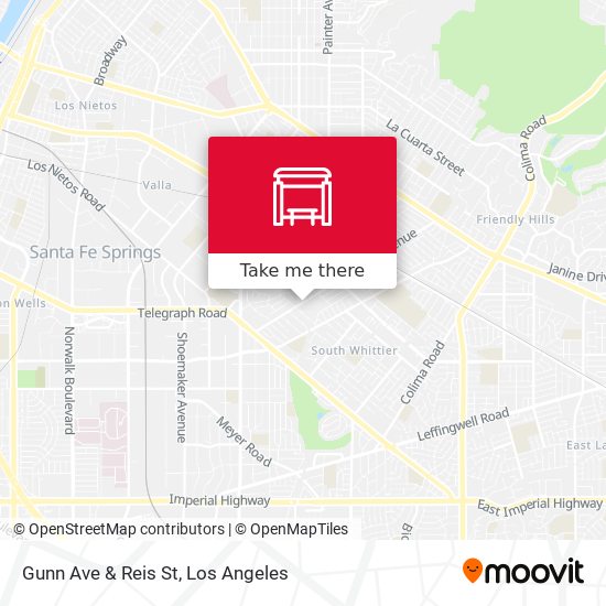 Mapa de Gunn Ave & Reis St