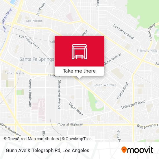 Gunn Ave & Telegraph Rd map