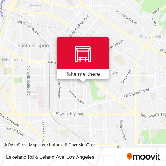 Lakeland Rd & Leland Ave map